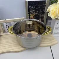 鎏金高档茶色玻璃防爆超级厚炖汤锅家用厨房必备轻奢【汤家限定】