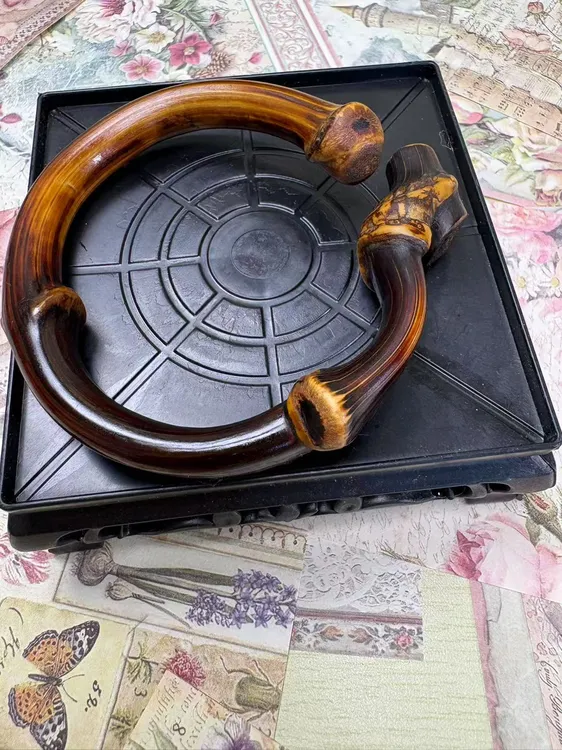 非金属木质手链 首饰饰品独特的金刚藤黑藤根古风