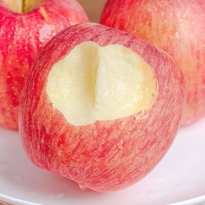 尧宋山西临汾曲沃红富士条红净重8.5斤/彩箱18枚大果