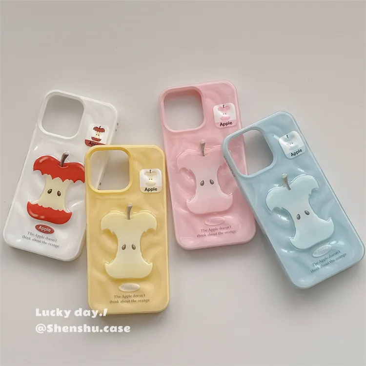 【咬过的水果核】陨石纹壳适用苹果16壳iphone13/4promax防摔15全包