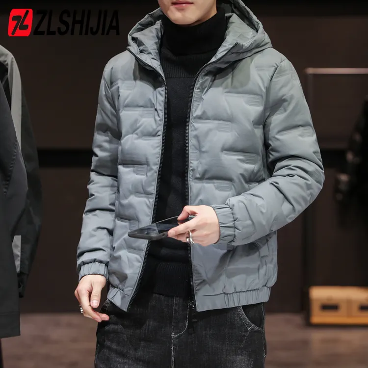 Z·L·SHIJIA/战狼世家青年休闲修身棉服冬季新款连帽保暖棉衣外套