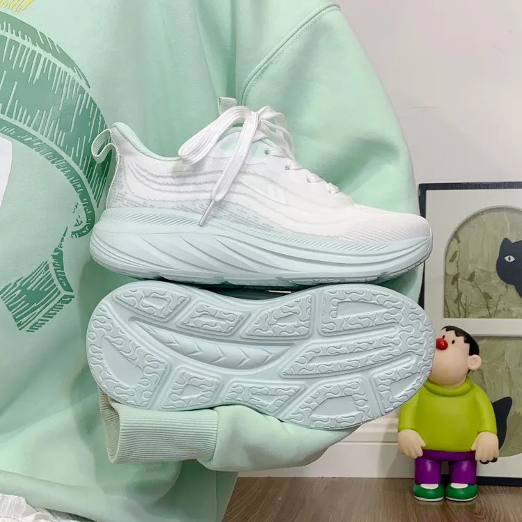 回力薄荷绿透气飞织休闲运动鞋绑带女鞋学生低帮ins鞋子潮老爹鞋