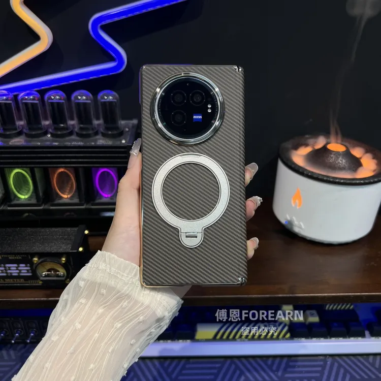 适用于vivoxfold3pro手机壳vivoxfold3折叠屏磁吸支架男女款超薄