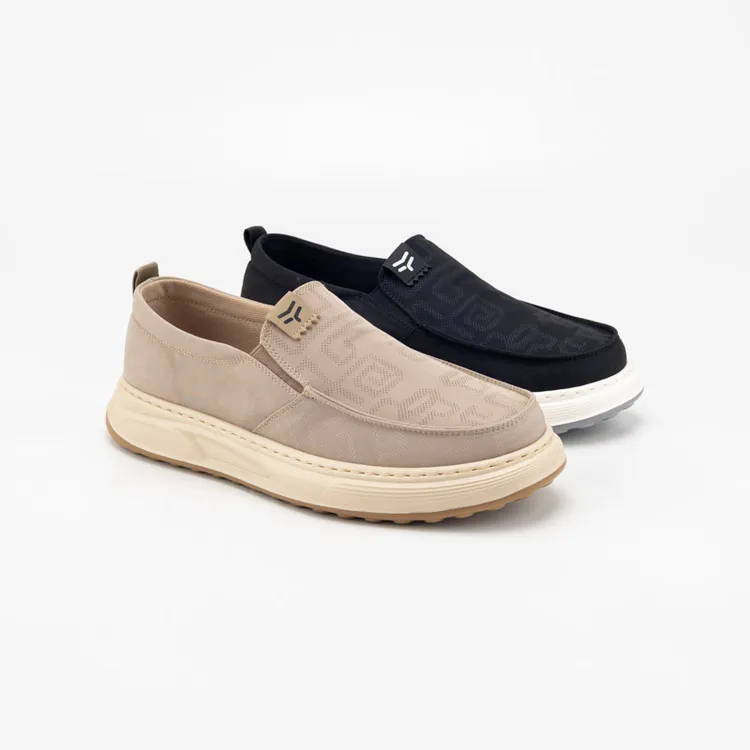 源之民轻舒鞋秋季老北京布鞋男士一脚蹬布鞋2025新款休闲鞋软底鞋