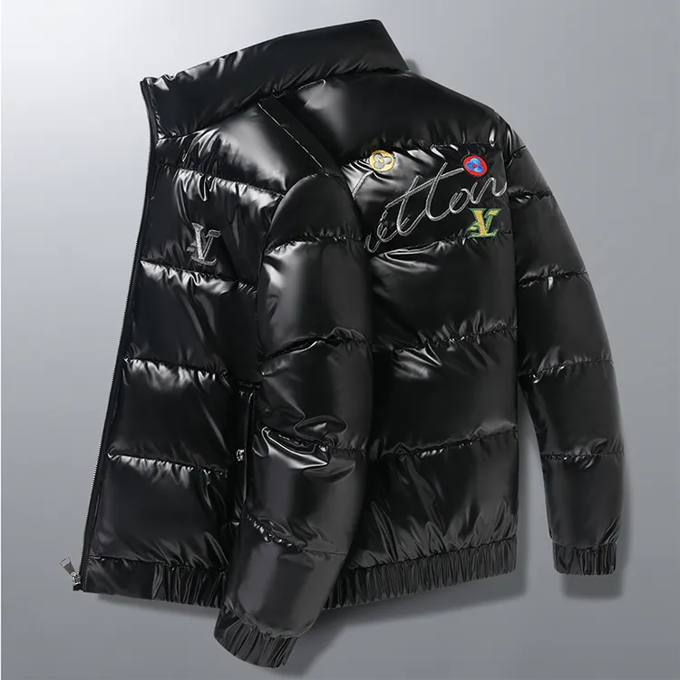 欧洲站棉服男冬季新款免洗潮流修身立领加厚时尚休闲短款男士外套