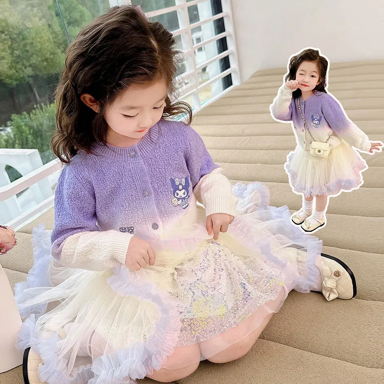 女童装2025新款春秋洋气衣服秋冬女儿服婴儿时髦3-6岁休闲小孩