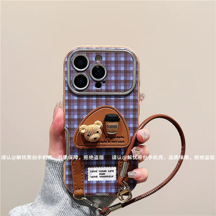 大视窗翻毛皮适用苹果16/iPhone/华为手机壳15promax防摔pura70潮
