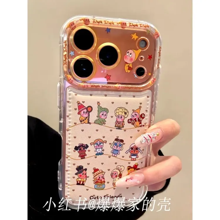 适用苹果iphone17promax星星哭包16pro可爱15ins个性14韩风手机壳