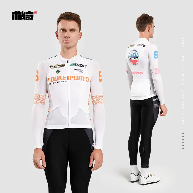 术崎SOUKESPORTS/骑行长袖2024新款春秋透气速干防晒骑行服