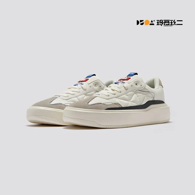 玲吾玖二 运动休闲鞋男女复古板鞋增高厚底秋冬德训鞋T头鞋情侣款