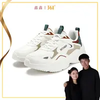 【鑫鑫专属】361° 可颂全革 情侣复古运动休闲文化鞋4664/4665
