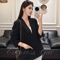 EMPRESS【彩粒羊毛开衫外套】