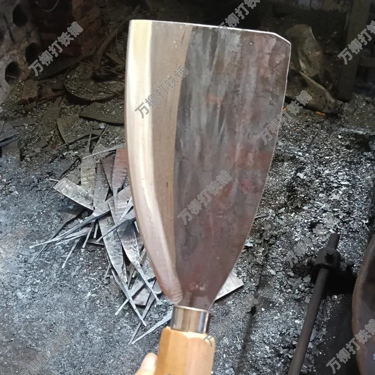 手工锻打弹簧钢2斤左右斩骨刀