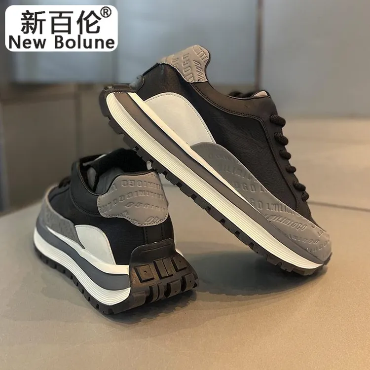 新百伦/NEW BOLUNE欧洲站男鞋冬季潮牌高级感阿甘运动休闲跑步久