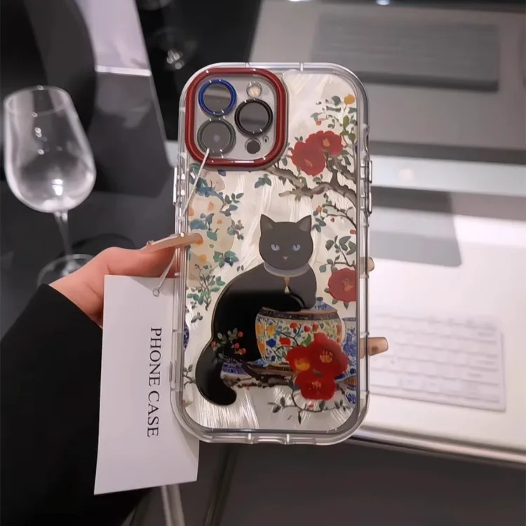 OPPOReno13手机壳Reno12/11轻奢时尚7/6/5k好看羽纱a96新款全包58