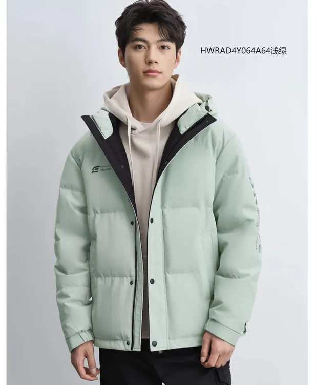 海秋冬男女亲子三防连帽羽绒服28