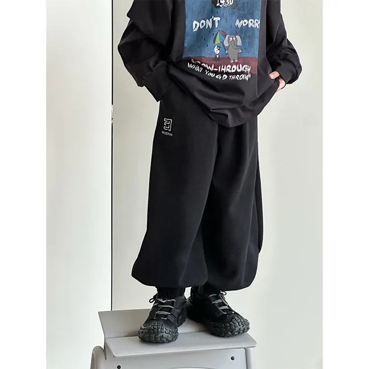 【现货】男童休闲裤春秋装2025新款中大童裤子韩版潮儿童运动长裤