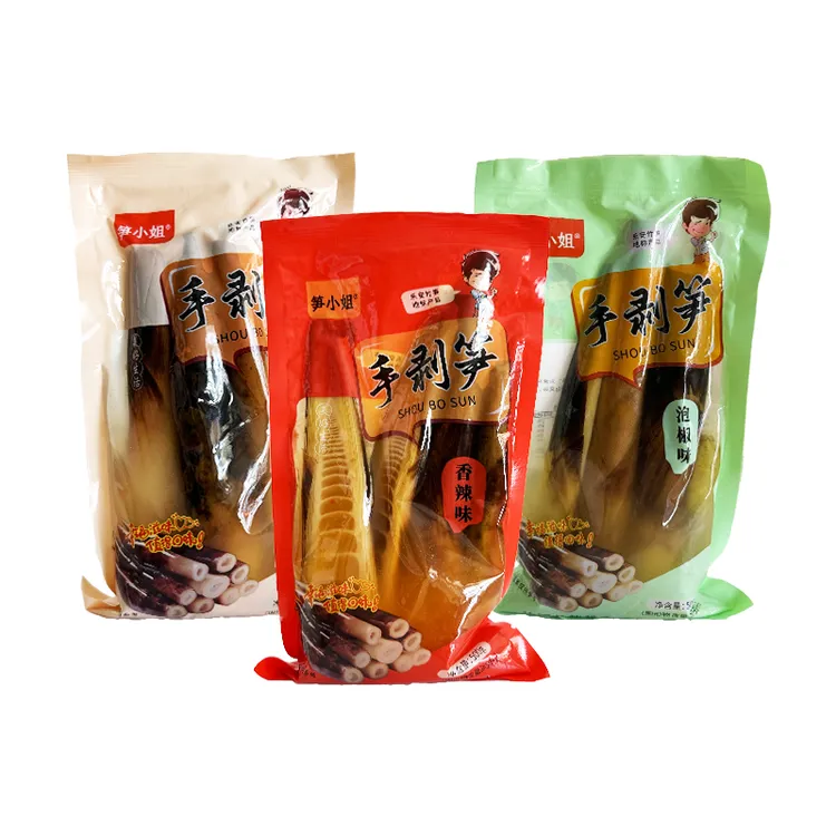 笋小姐手剥笋手拔笋香辣老汤泡椒笋尖竹笋新鲜500g袋装网红零食