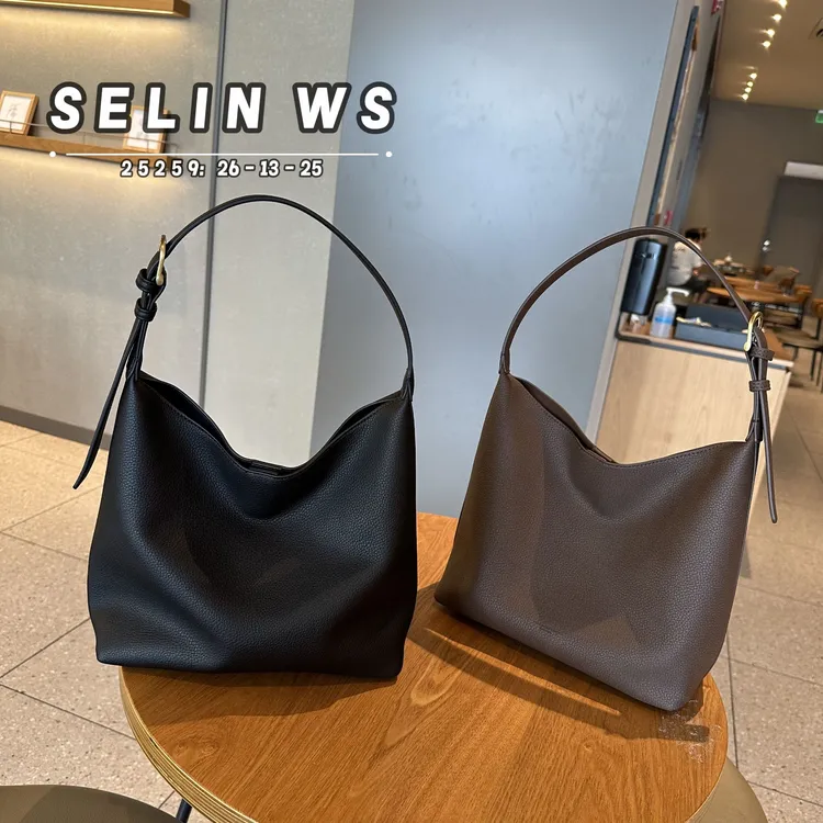 selinweiss[H]高级感百搭斜挎包大容量通勤包单肩包女包25259