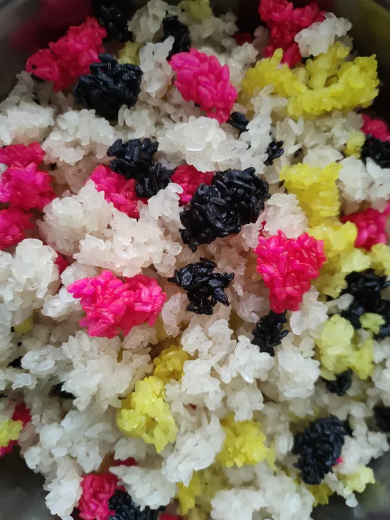 糯米饭干饭侗家油茶干饭黔东南黎平农家特产