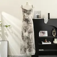 【连衣裙】高档连衣裙设计感时装女装服装2263[GYSS]Q