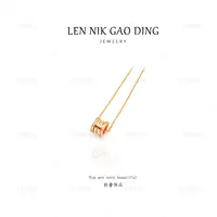 合金项链  lennik/lennik-LN经典轻奢时尚弹簧项链