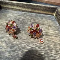 【国检证书+运费险】收藏级 彩钻耳钉-B763