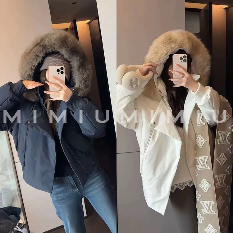 【mimius】P 可溯源三星安心羽绒 大毛领重磅连帽羽绒服 G10293