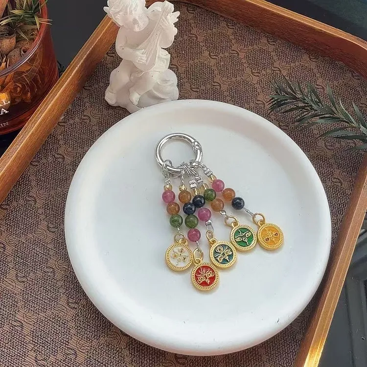 B253   五路财财滴流  原创设计手机链