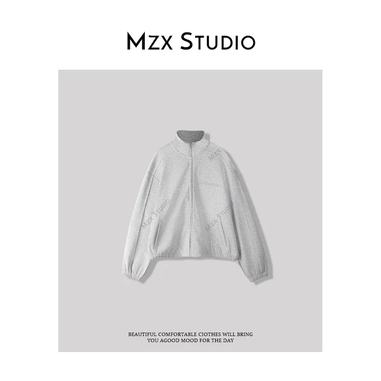 MZX 春季纯色立领夹克外套WT7168-Z