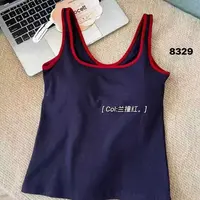 FUJIA STYLE新款时尚百搭简约气质休闲拼接背心F8329
