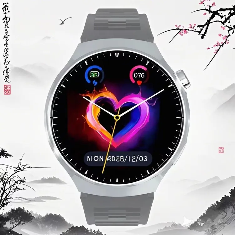 新款多功能智能手表NFC门禁支付运动通话久坐多功能监测