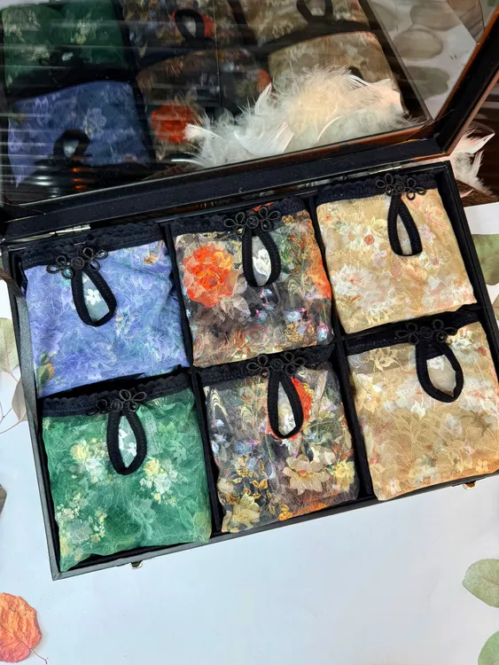 国风旗袍女士三角底裤