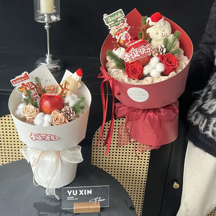 新款纯色极简双尖角定型片一体成型双面防水加厚卡纸贴纸手提袋