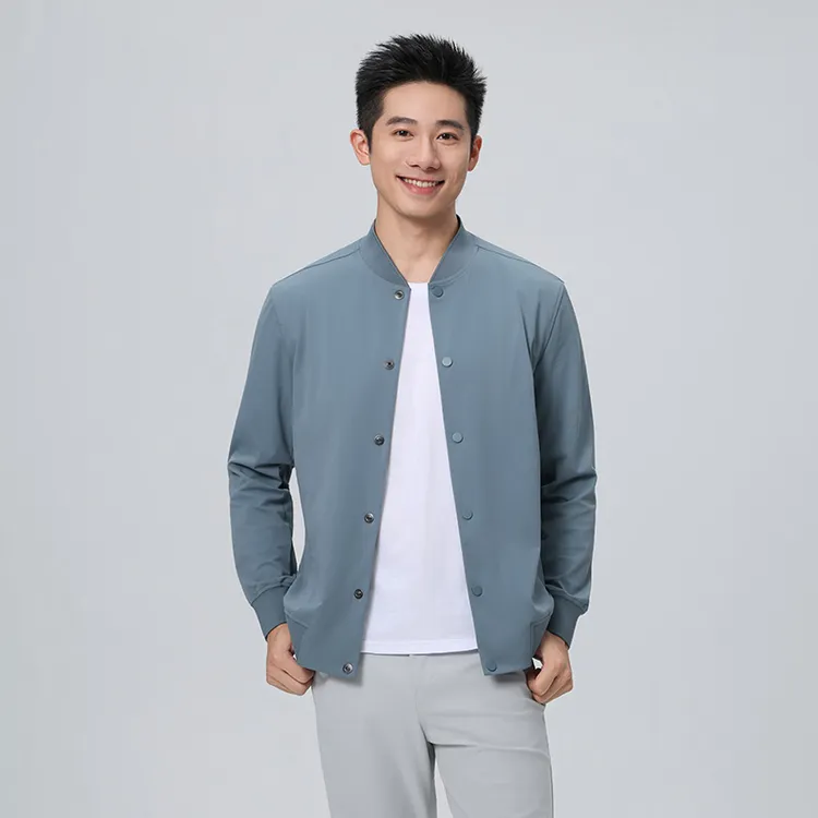 春秋帅气百搭棒球服男士飞行员外套潮流牌风衣高端工装夹克男