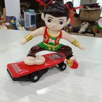 （福利新款）哪吒特技音乐滑板车男孩益智玩具（自备3个5号电池）