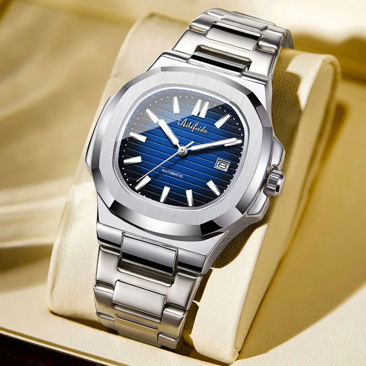 【专柜直发】鹦鹉螺男士手表日历防水夜光气质轻奢百搭石英男款腕表