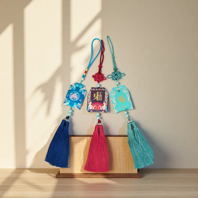 东千佛洞平安福袋 香囊可挂脖车载挂饰精美礼物