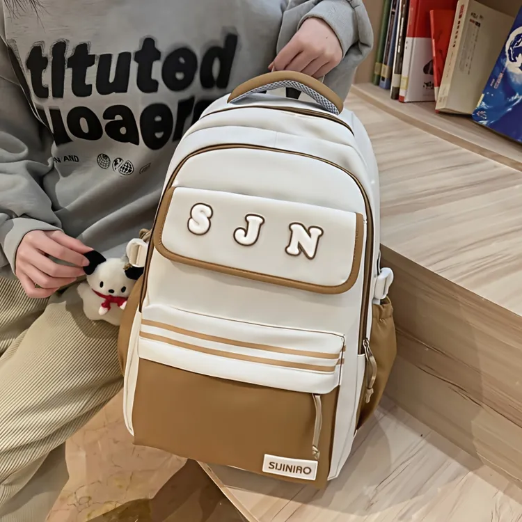 书包初中女生高中生大容量双肩包ins小众小学生2025新款超火背包