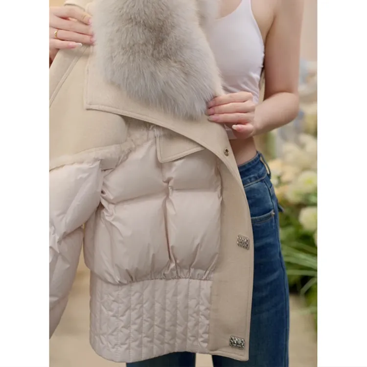 2025冬季韩系保暖设计感小众洋气显瘦衣服时尚潮流高级感棉服女