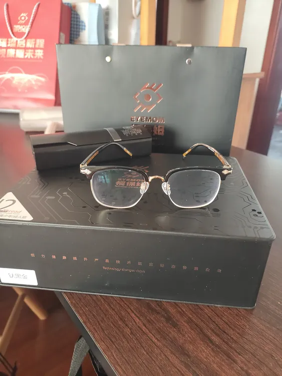 视保姆12线程芯片眼镜框/控制度数不增涨/眼睛养护