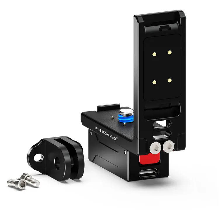 飞超 适用于大疆OSMO 360 磁吸快拆支架 运动全景相机快装L转接座