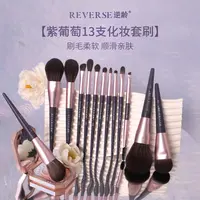 逆龄紫葡萄13支化妆刷套刷超柔软入门级专业级平价超软LAA