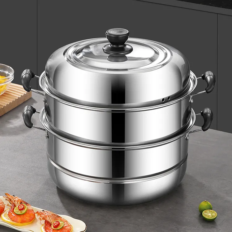 [衡友]蒸锅家用304不锈钢加厚多层大容量蒸屉笼包子馒头燃气灶