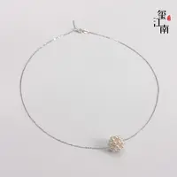 小灯笼｜淡水无核珍珠吊坠手工S925银3-4mm多样性发1 FD035