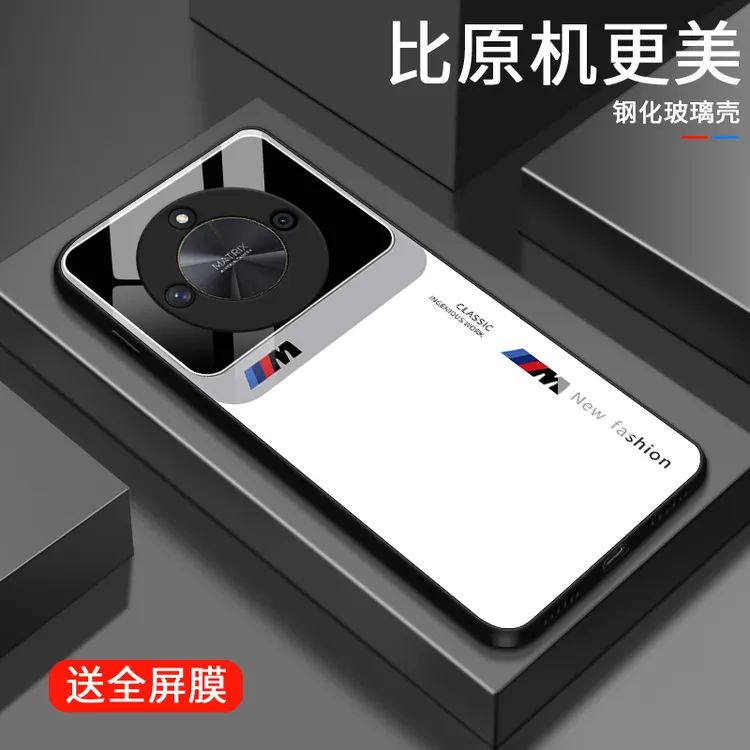 潮流视窗适用华为荣耀x50手机壳荣耀X60pro玻璃壳X70i限量荣耀x6