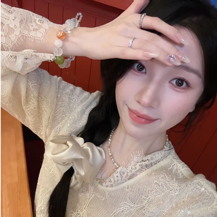 TugeNail “少女心事” 百搭氛围感腮红芭蕾法式气质显白美甲琳琳