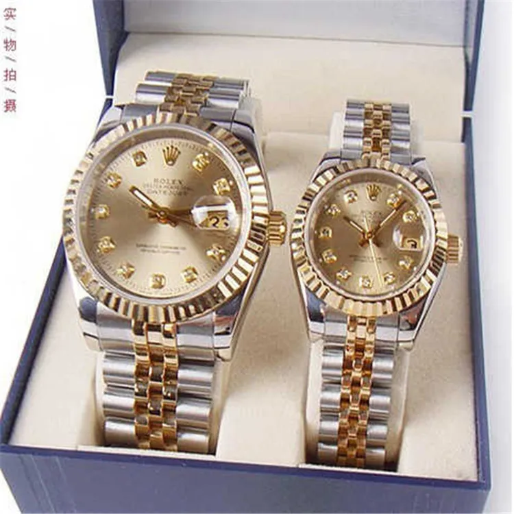 广州日志型复刻全自动机械表情侣表防水夜光商务男款机械表