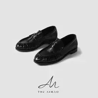 【THE AIMAO】水晶胎羊皮鞋面混种羊皮内里鞋垫乐福小皮鞋XYX82737