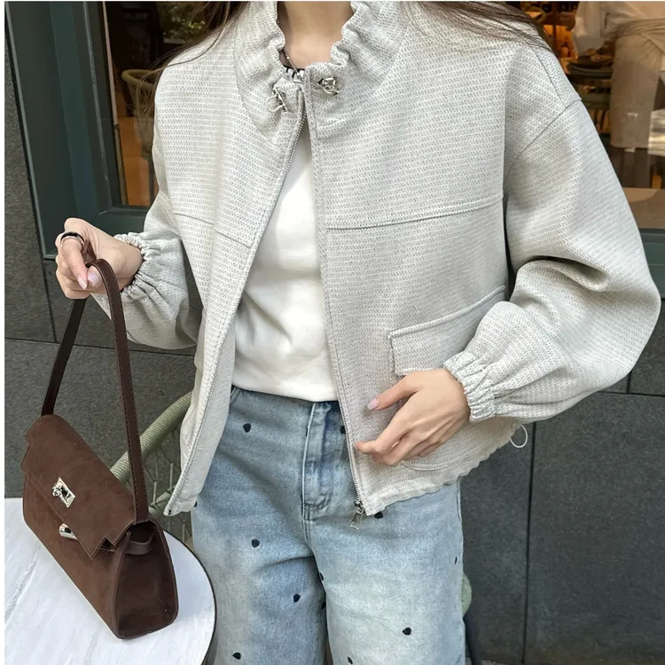 KIKI严选：98612-MT家欧货南油秋季百搭通勤酷飒高级感外套